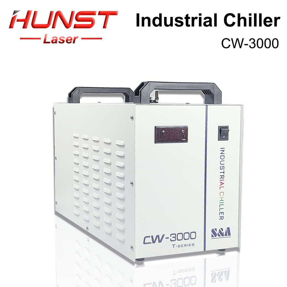 Laser Industrial Chiller - HUNST S&A CW3000 工業用水冷機 CO2彫刻切断機冷却用 40W