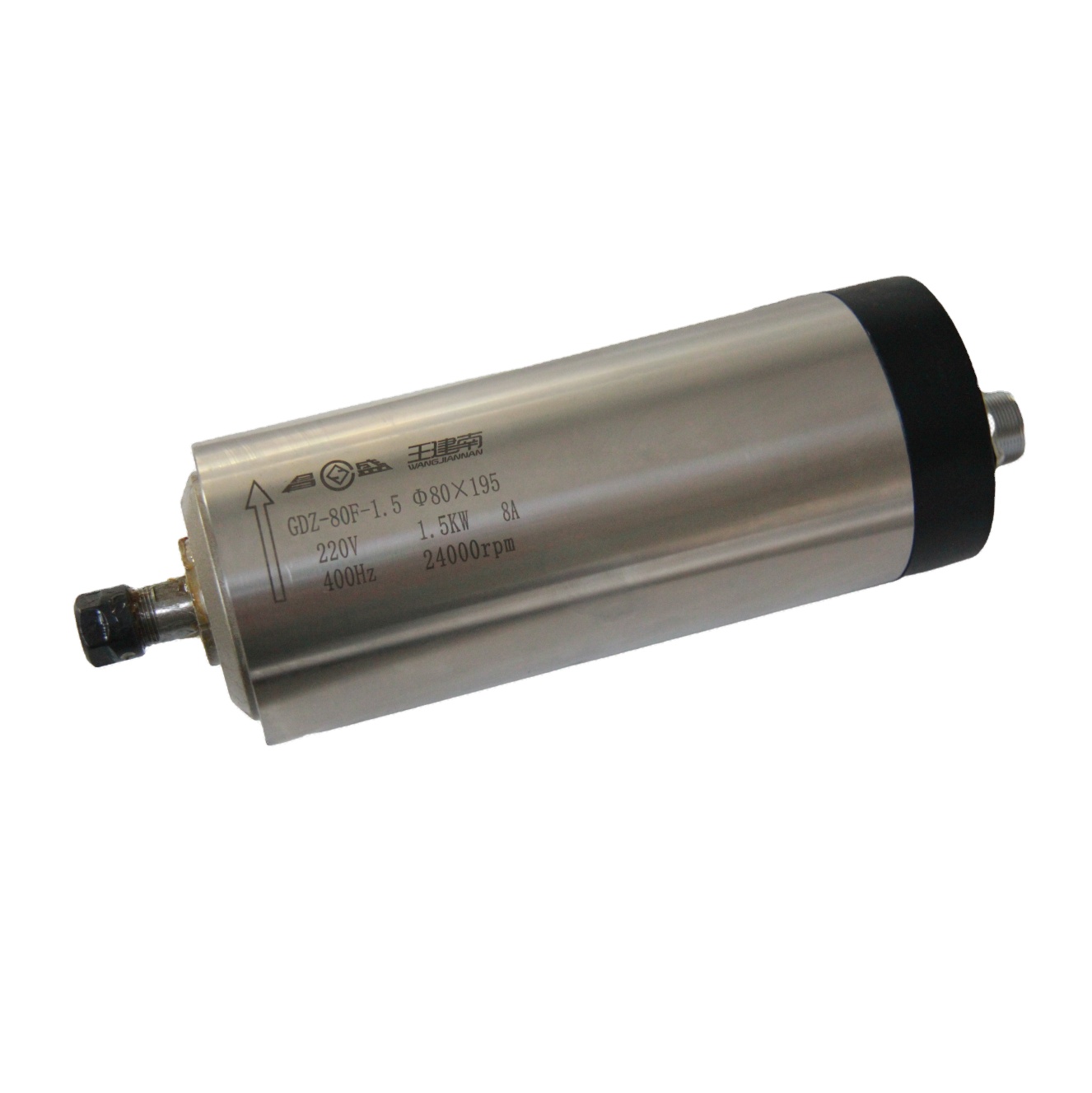Cnc Spindle Motor - GDZシリーズ 1.5kw 丸型空冷高速CNCスピンドルモーター