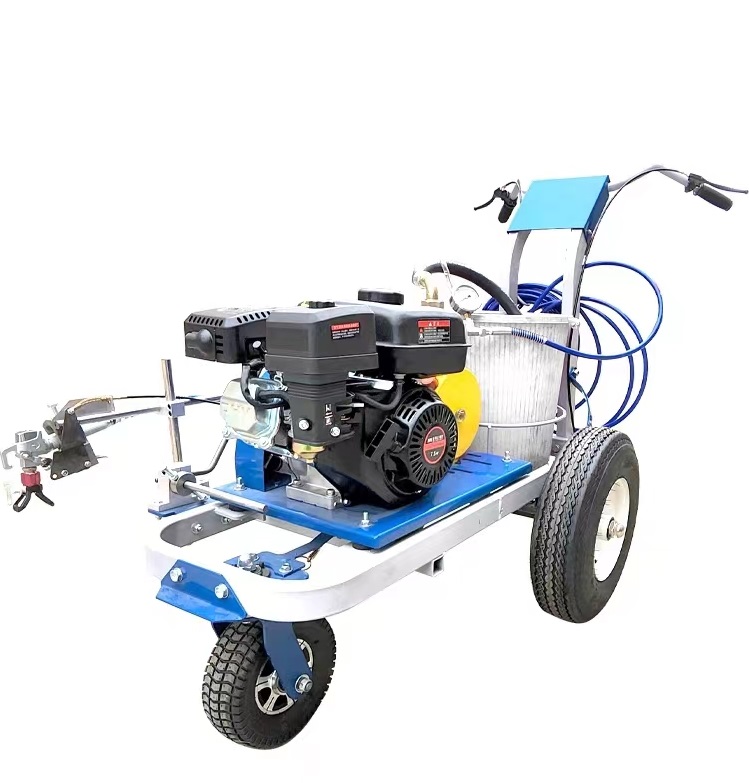 Laser Marking Machine - 中国メーカー製エアレスラインストライパー冷間塗装道路標示機レーザーガイド反射ビーズエンジンコアコンポーネント