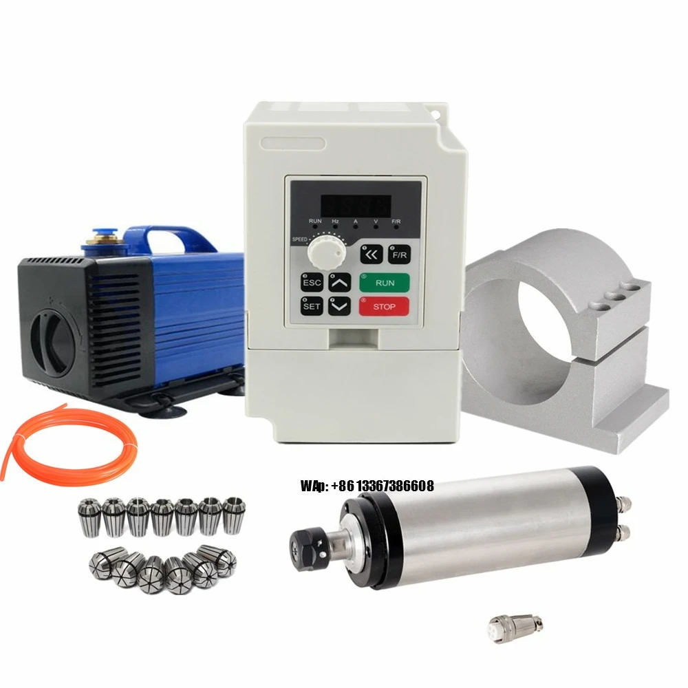Cnc Spindle Motor - 2.2 Kw水冷式スピンドルモーターCNCスピンドルモーターキット（木工用CNCルーター向け）