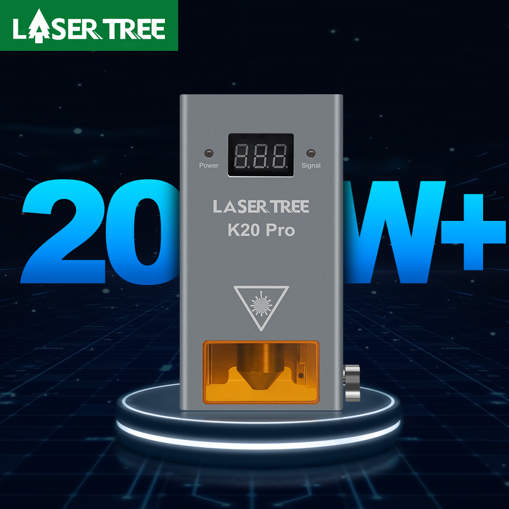LASER TREE K20 20 ワット光出力レーザーヘッ - Industrial Laser Engraver のレビューと価格