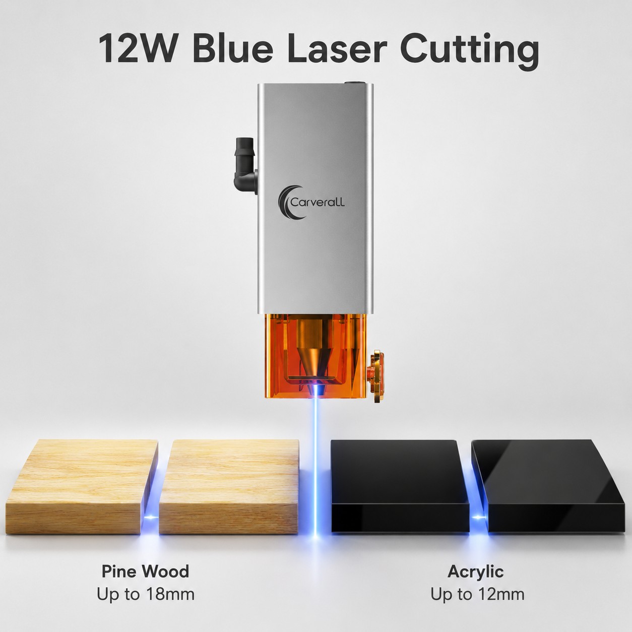 K15 PRO 12W レーザー彫刻機・カッター（MD12エ - Industrial Laser Engraver のレビューと価格