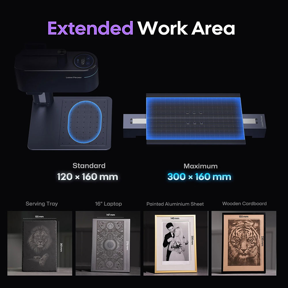 LASERPECKER 4 LP4 レーザー彫刻機すべての材 - Industrial Laser Engraver のレビューと価格