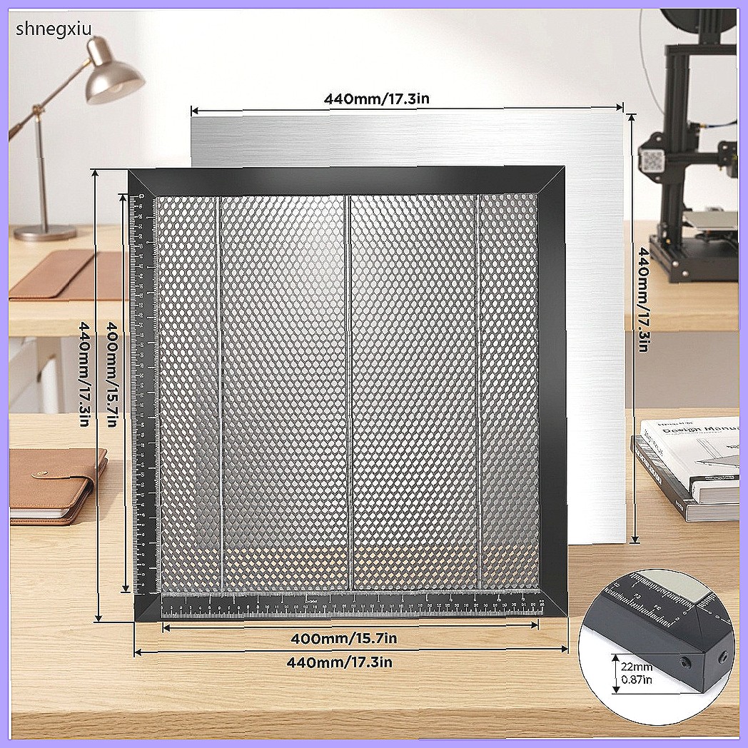 ハニカムレーザーベッド 440x440mm、レーザー彫刻機お - Honeycomb Laser Bed のレビューと価格