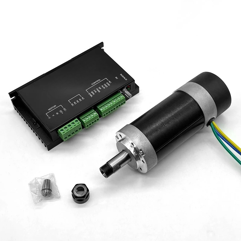 空冷式永久磁石彫刻用ER11ブラシレスDCモーター 500W - Cnc Spindle Motor のレビューと価格