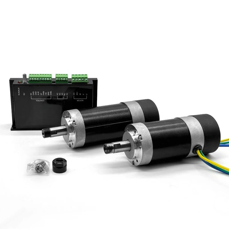 空冷式永久磁石彫刻用ER11ブラシレスDCモーター 500W - Cnc Spindle Motor のレビューと価格