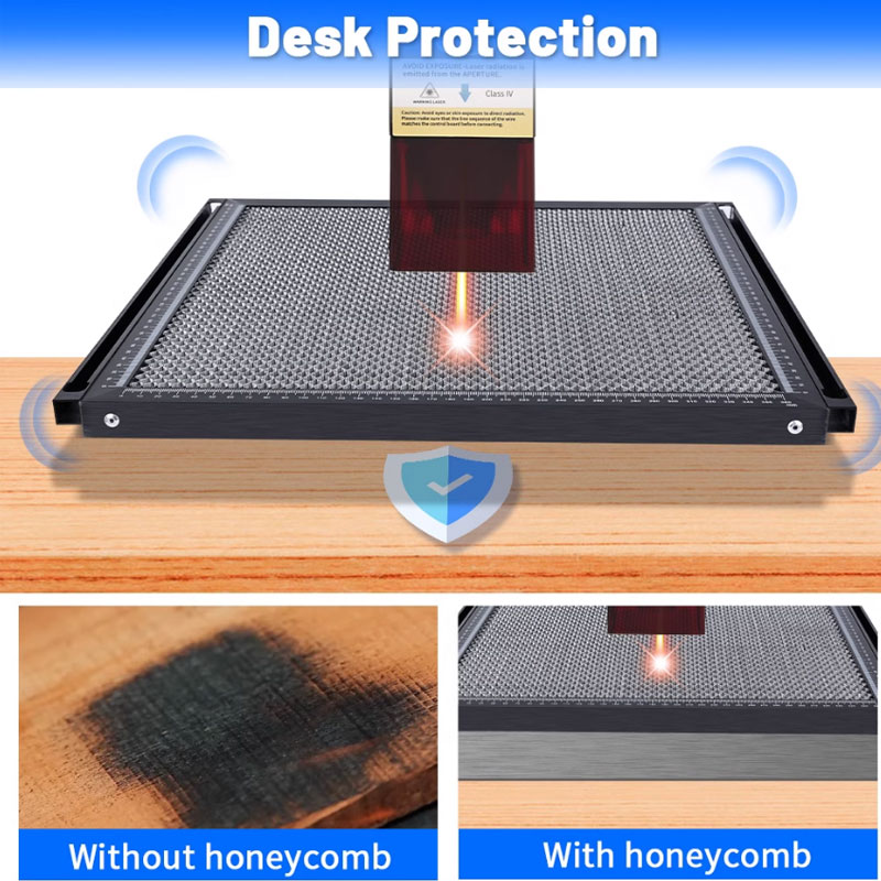 レーザーハニカム作業テーブルレーザー彫刻用 300*200  - Honeycomb Laser Bed のレビューと価格