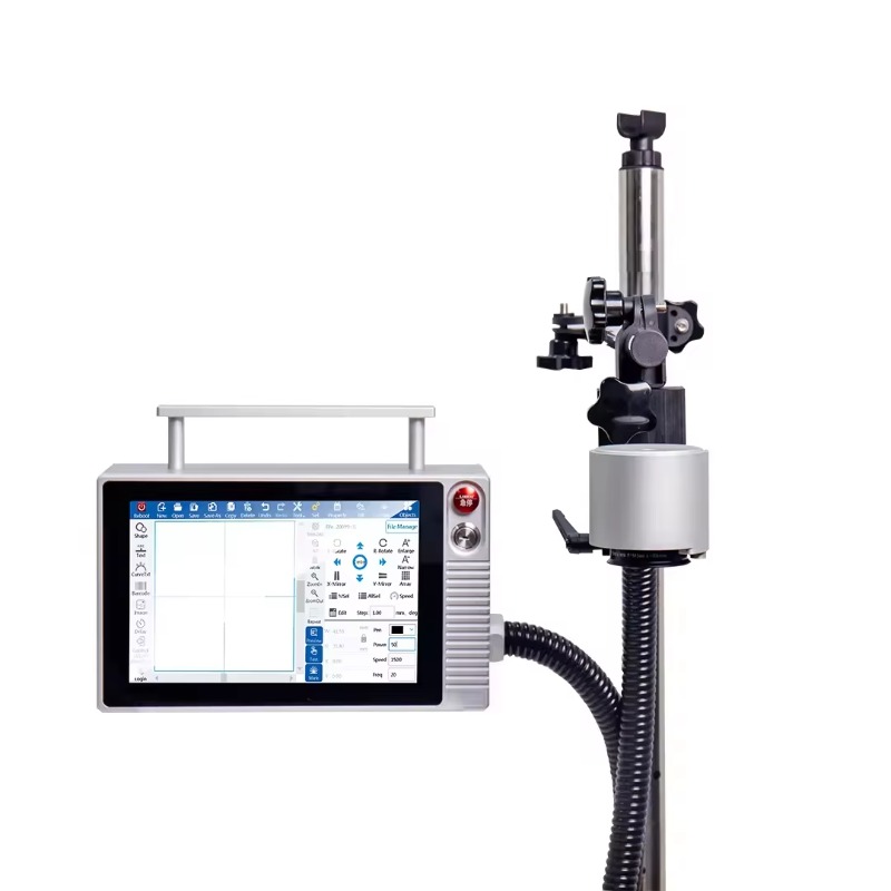 18W空冷式データマトリックスファイバーレーザー彫刻機。DO - Laser Marking Machine のレビューと価格